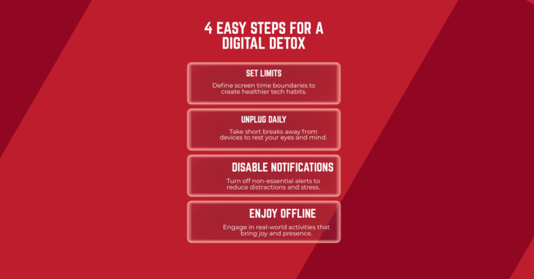 Step-by-step guide to a digital detox routine