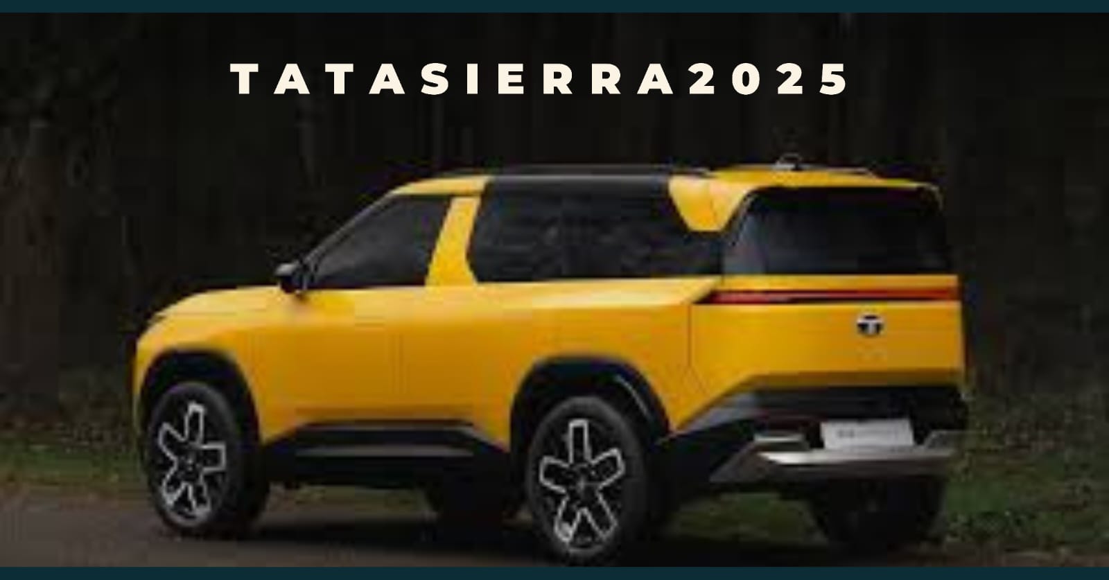 tata sierra 2025 launch date