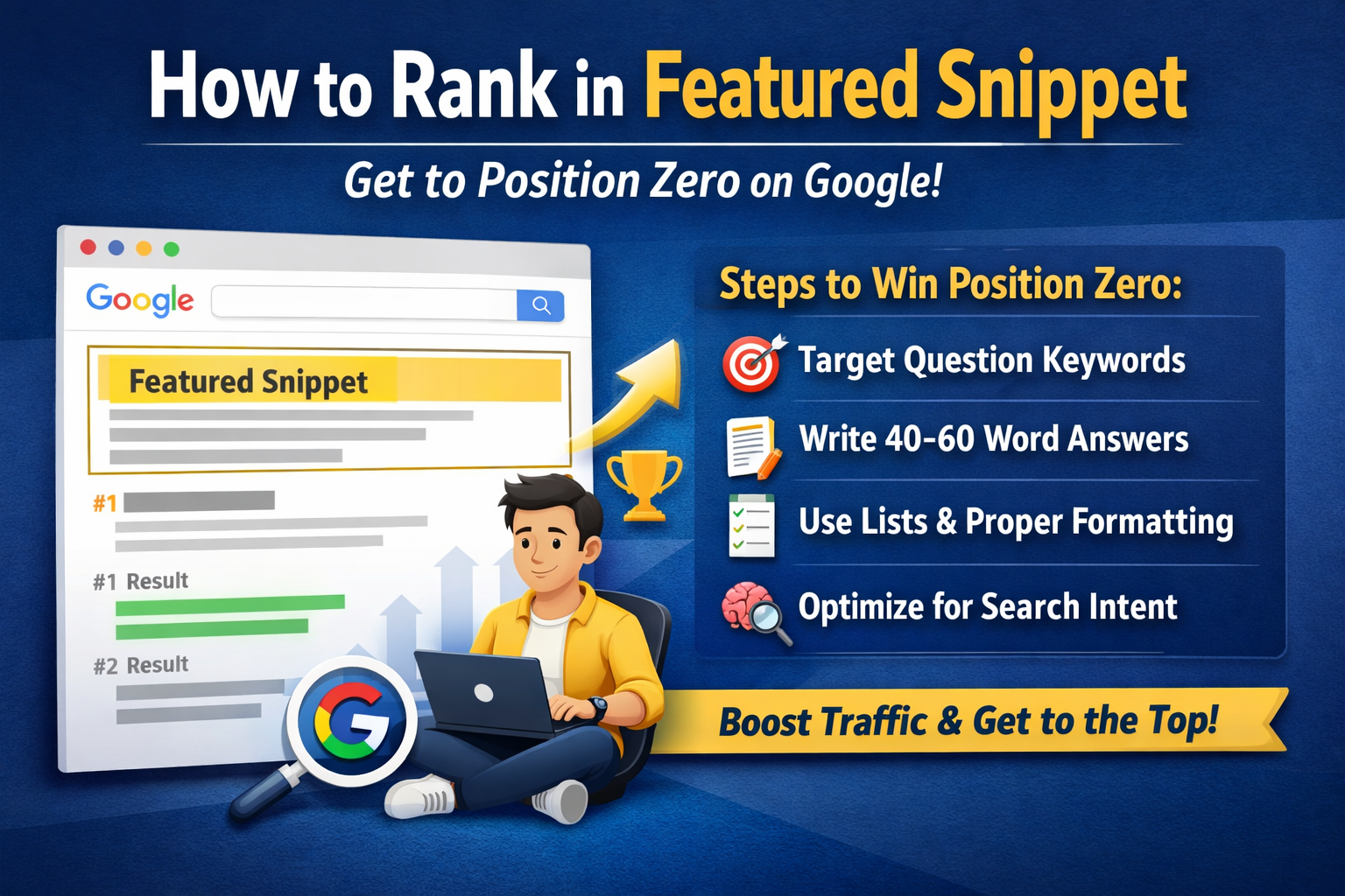 how to rank in featured snippet