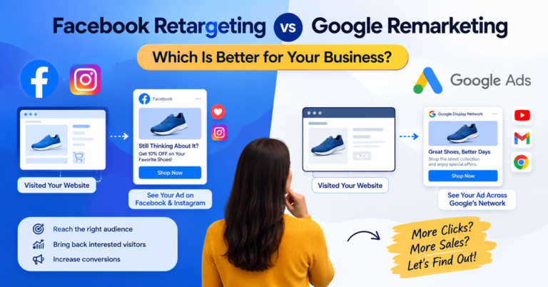 Facebook Retargeting vs Google Remarketing
