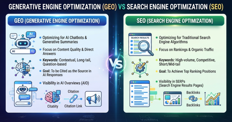 Generative Engine Optimization (GEO) vs SEO